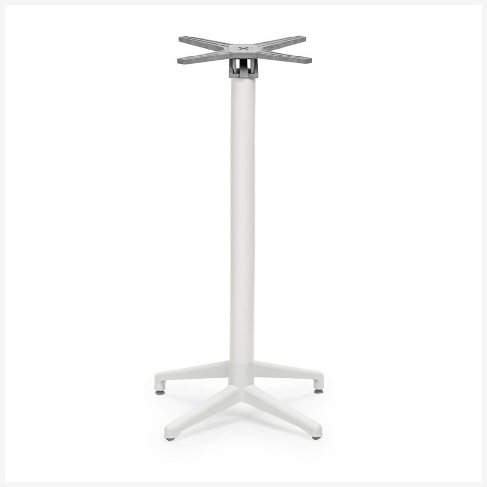 Alüminyum Bistro Katlanır Masa Ayakları I MOON'S Beyaz