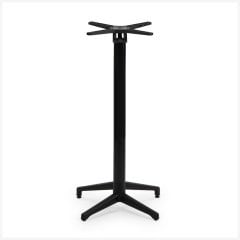 Alüminyum Bistro Katlanır Masa Ayakları I MOON'S Siyah