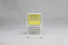 EASY Alüminyum Katlanır Şezlong I WHITE & Lemon File